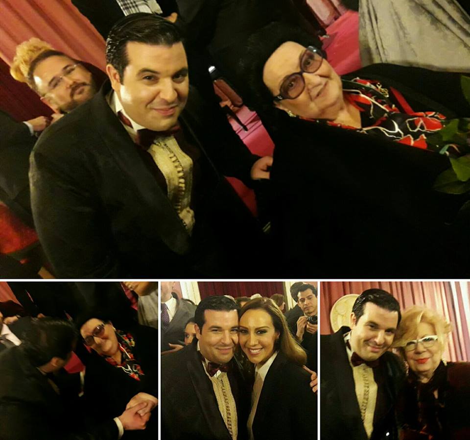 About last concert, with the big three_Monsérat Caballé, Monica Naranjo and Nuria Núria Feliu